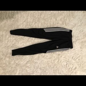 Adidas black trackpants